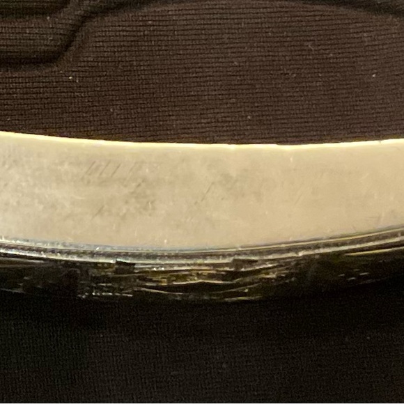 Vintage! Make a heartfelt gift, Sterling and 18K custom belt bucket Mexico - Picture 4 of 4